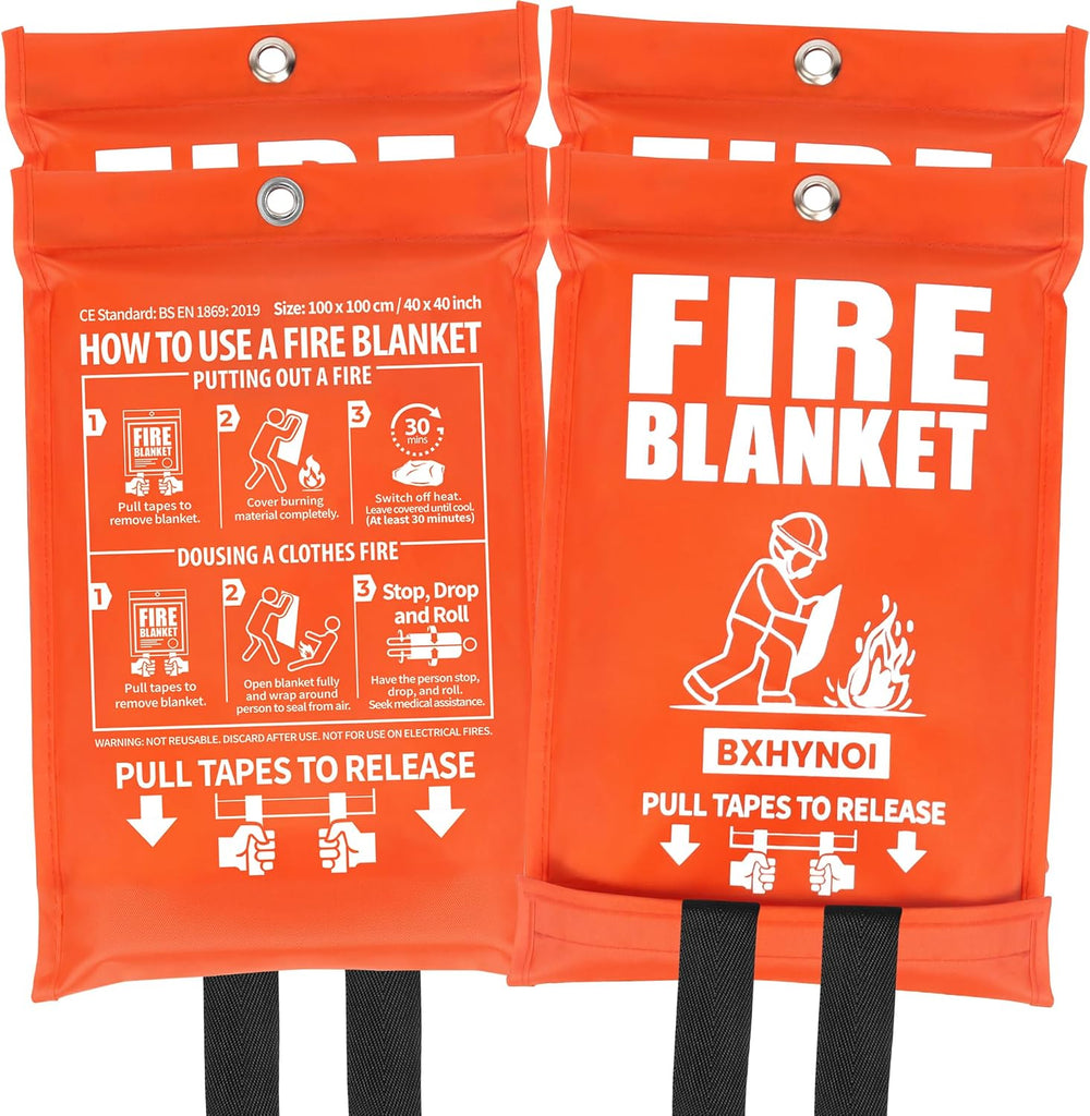 Fire Blanket for Kitchen and Home Camping Car Emergency Survival Safety,40&qu...