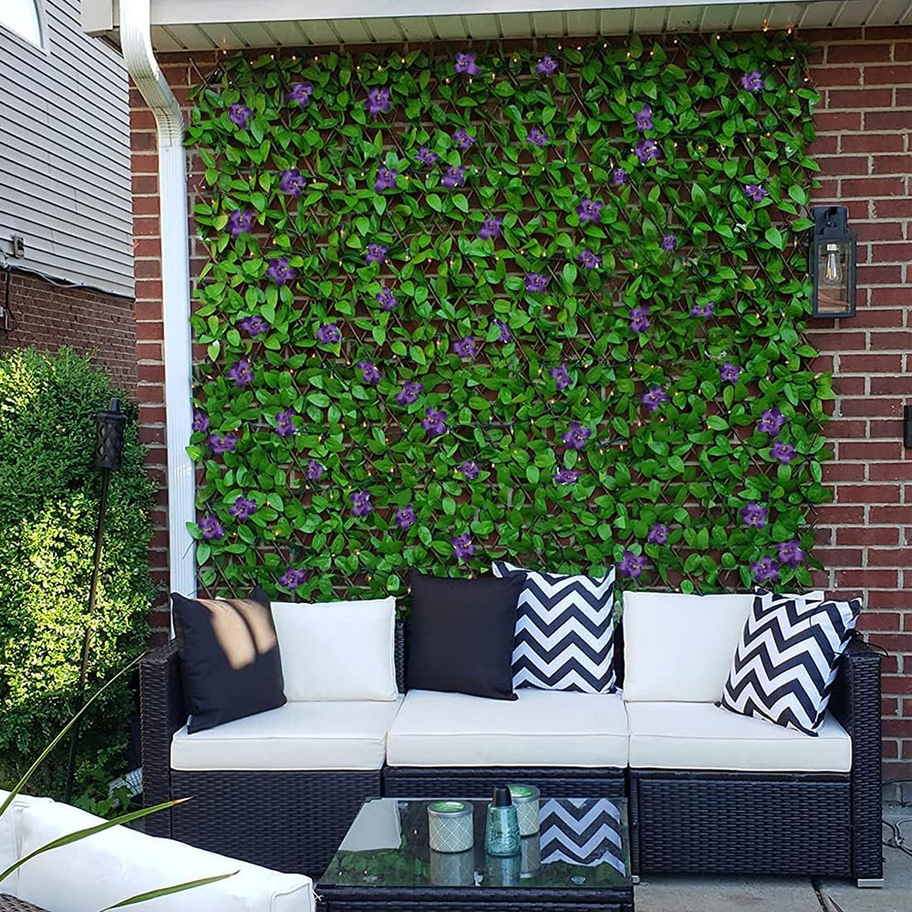Sumery Expandable Fence Privacy Screen for Balcony Patio Outdoor,Decorative F...