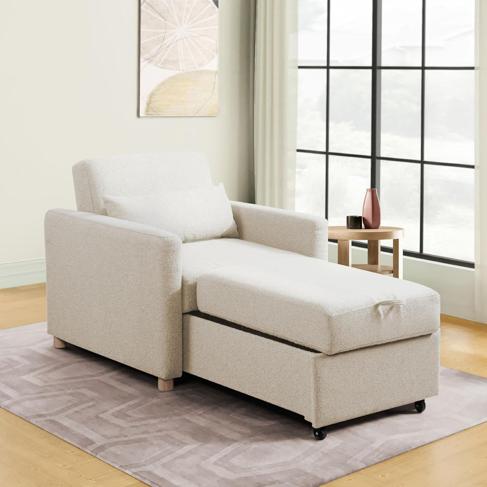 Serta® Corwin 36" Convertible Accent Chair, Dreamcoil® Comfort, FingerGu...
