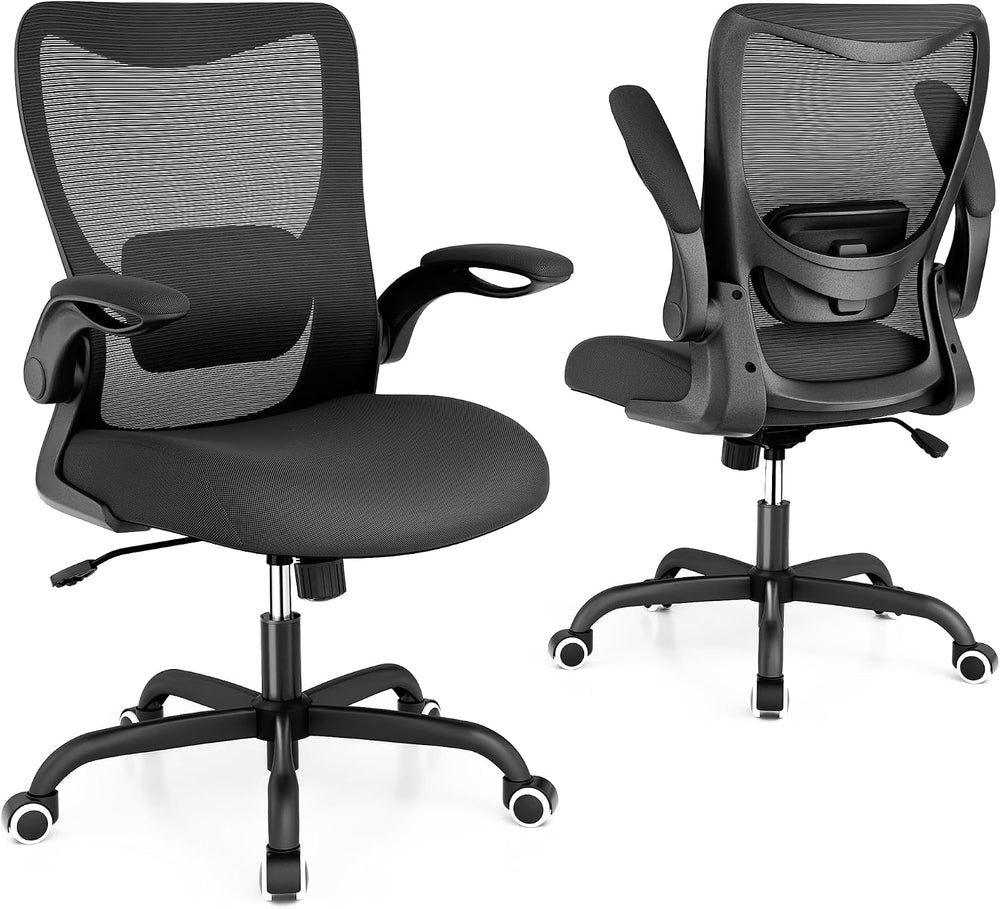 MUXX.STIL Office Chair, Ergonomic Desk Chair with Adjustable Lumbar Support a...