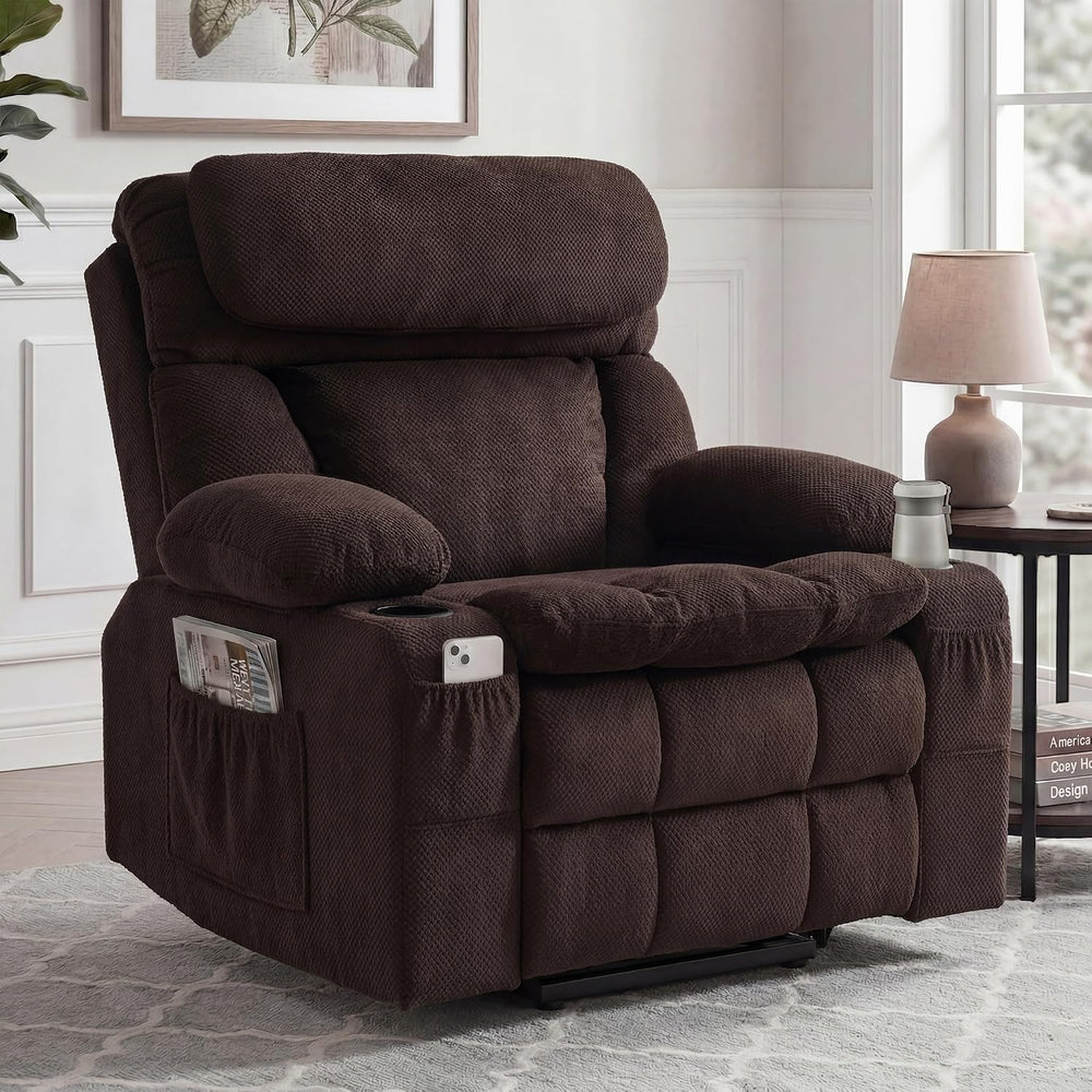 Oversized Dual Motor Power Lift Recliner for Elderly