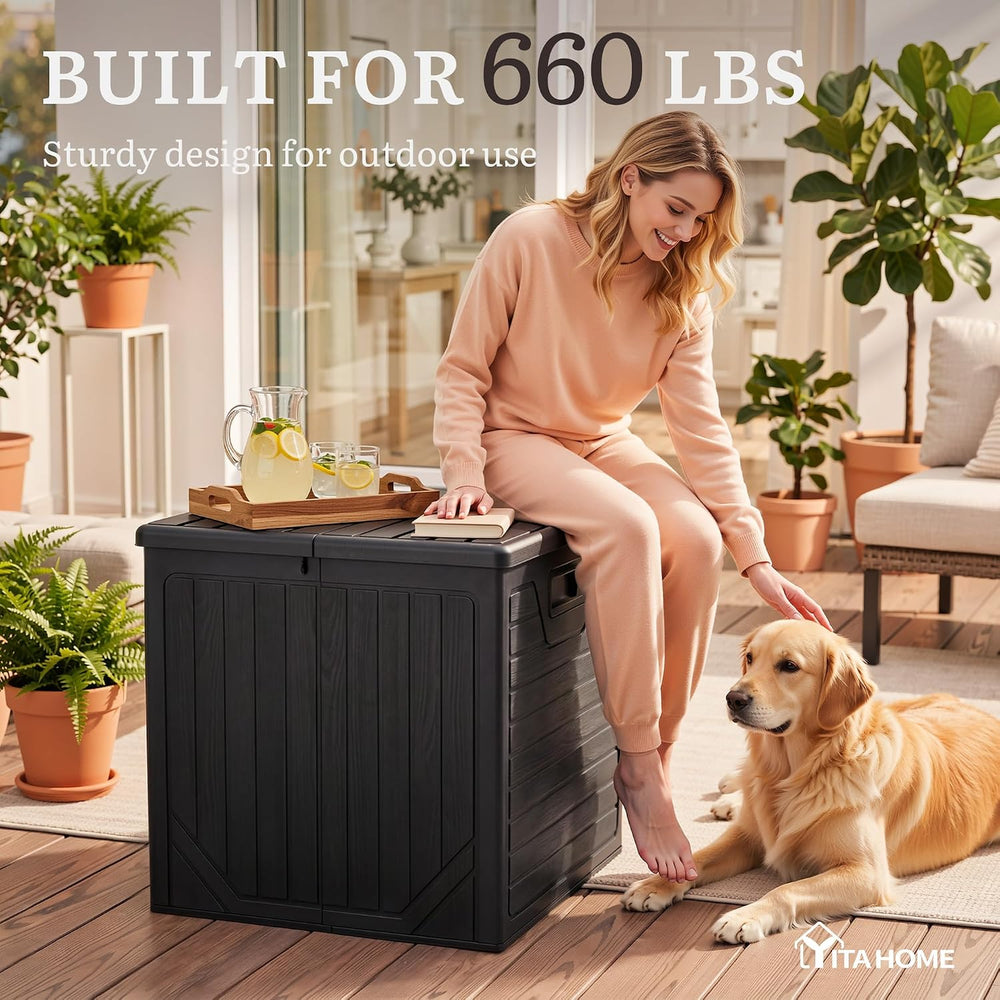 YITAHOME 150 Gallon Large Outdoor Deck Box
