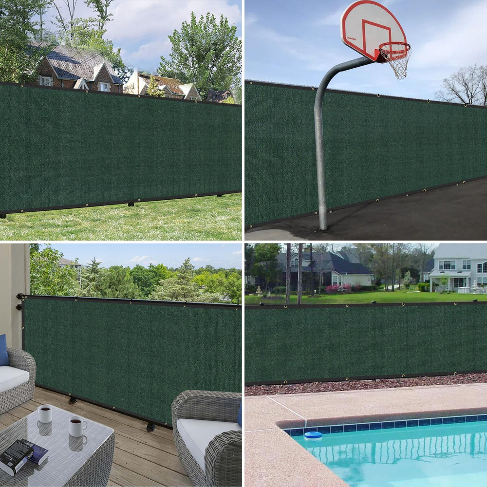 Windscreen4less Privacy Fence Screen 6'x50' Heavy Duty Windscreen Fen...