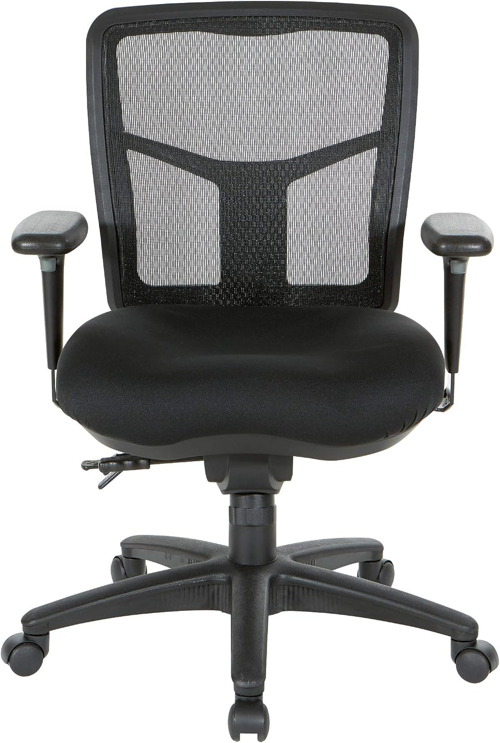 Office Star ProGrid Breathable Mesh Manager's Office Chair with Adjustabl...