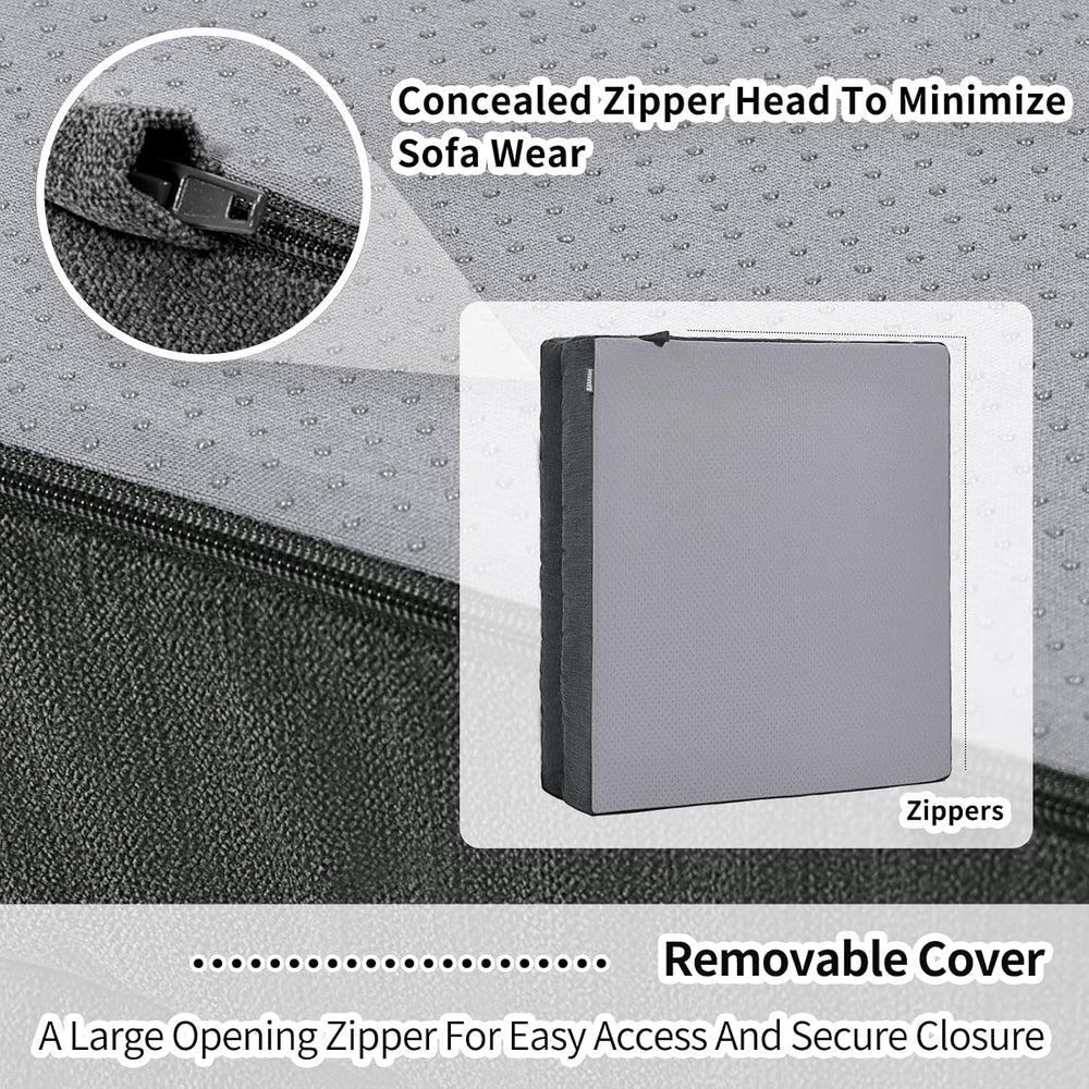 Recliner Cushions for Elderly, 20x20x4 Inch Thick Chair Cushion for Shorter U...