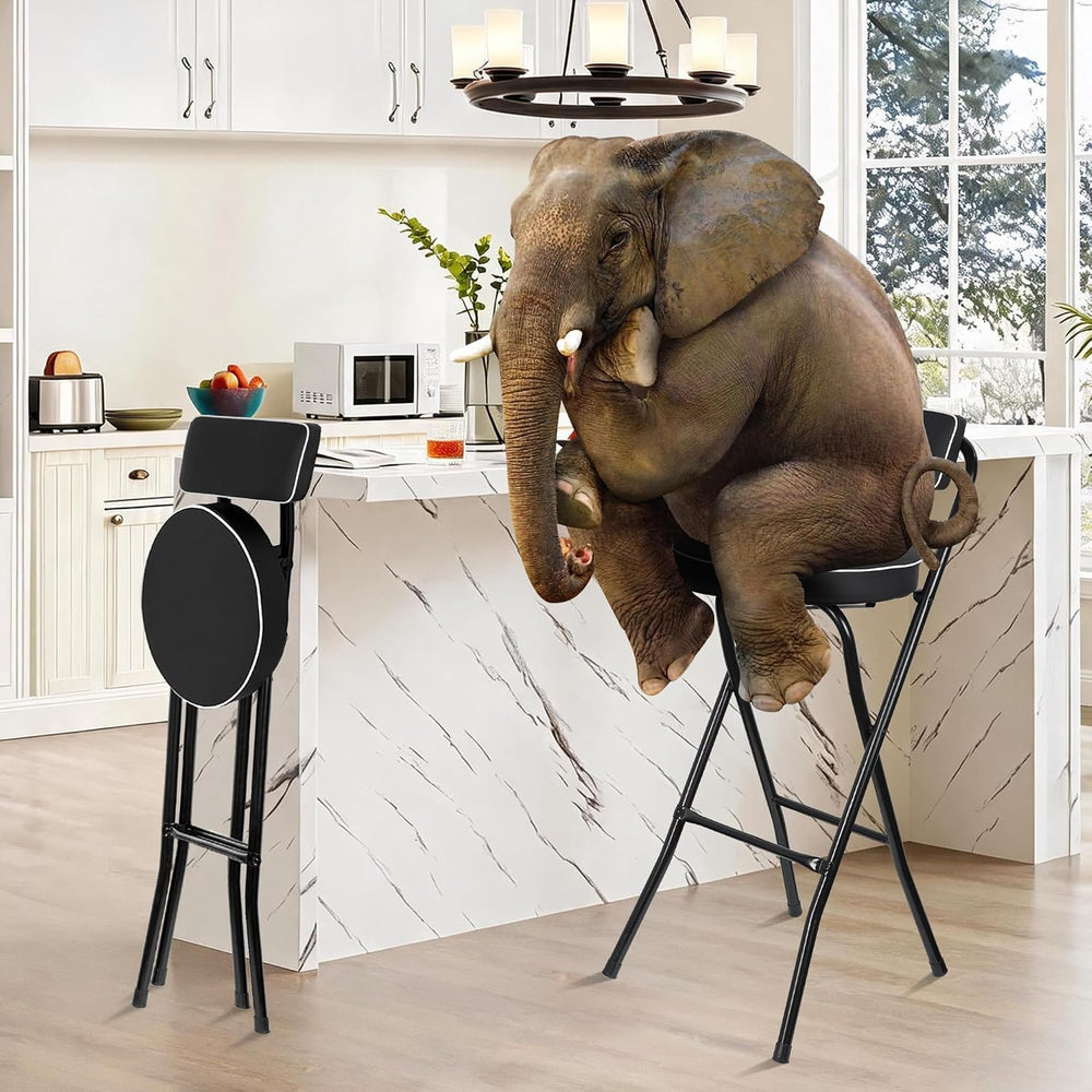 Folding Bar Stool Tall Folding Stool Foldable Stool Portable
