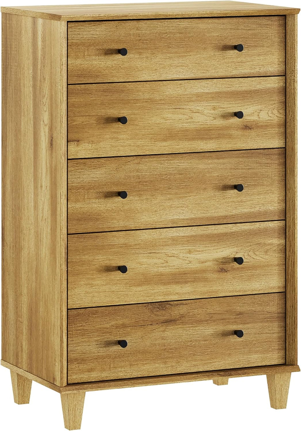 FENSULN Buffet Sideboard Cabinet with Drawer Light Oak