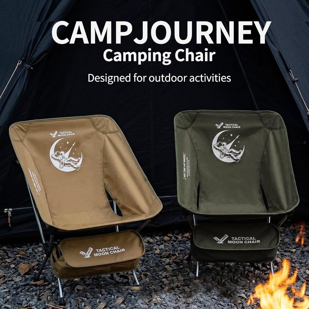 Ultralight Camping Backpacking Chair, 2.1 LBS, Supports 330 lbs