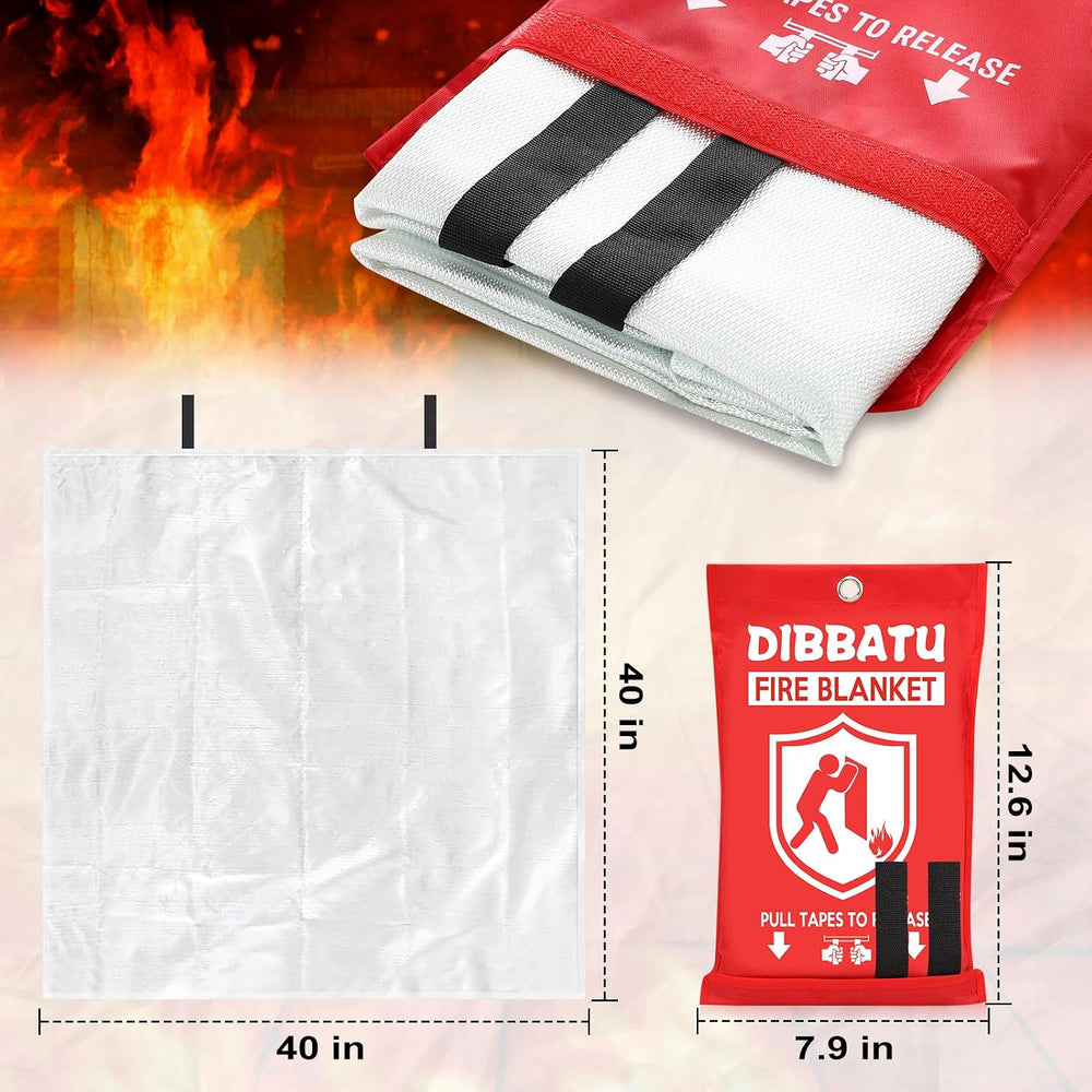 Fire Blanket for Home and Kitchen,Emergency for Small Fire,Reused,Easy Use