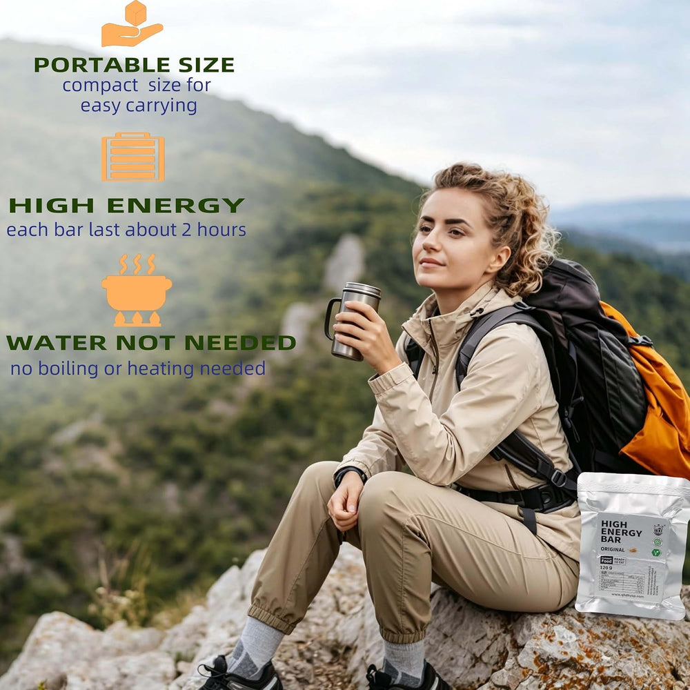 Emergency Food Rations, Hardtack, 6840 Calorie 5 Day Package Survival Food