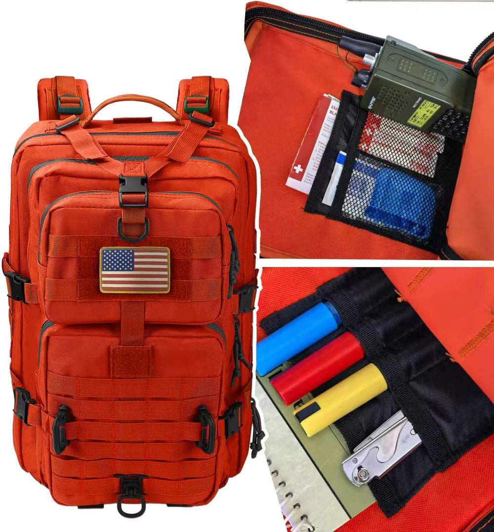 Hannibal Tactical MOLLE Assault Backpack, Tactical Backpack Military Army Cam...