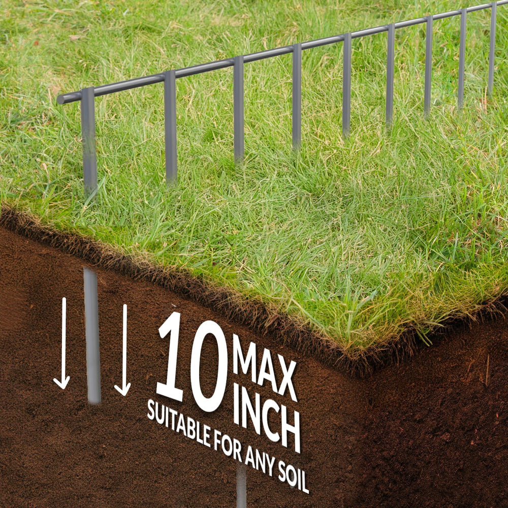 Dig Defence Original Animal Barrier Garden Fence - Large, 24 Pack