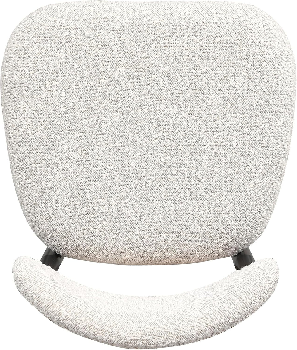 Morden Fort Upholstered Dining Chairs Set of 6, Cream Boucle