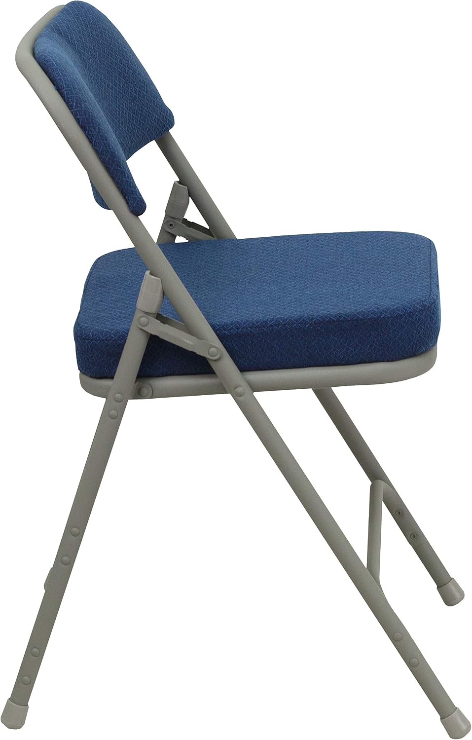 Flash Furniture Hercules Metal Folding Chair, Navy, 2-Pack