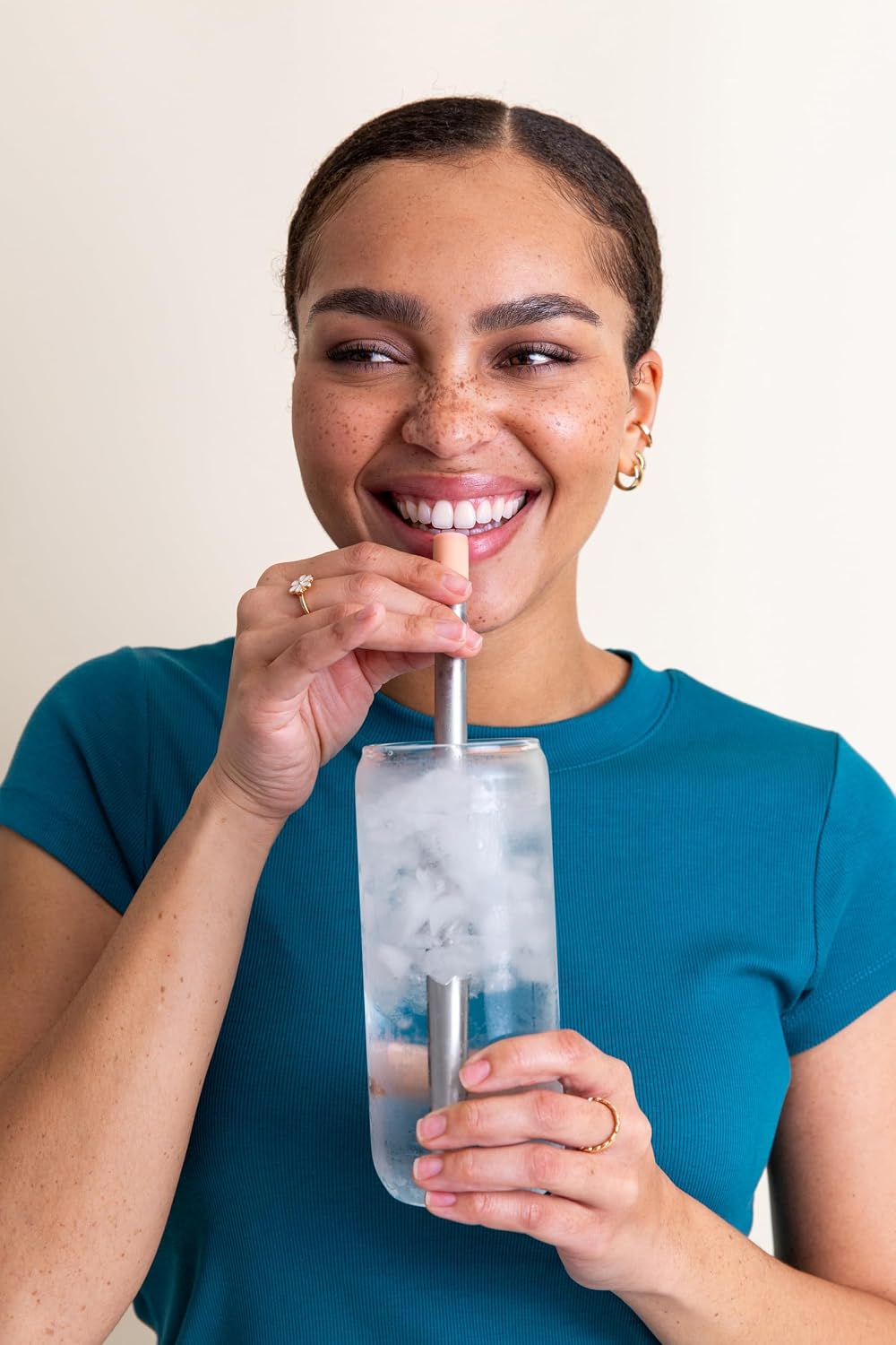 LifeStraw Sip – Reusable Stainless Steel Water Filter Drinking Straw