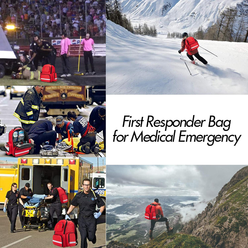 Trunab Trauma Backpack First Responder Bag, EMT Jump Pack