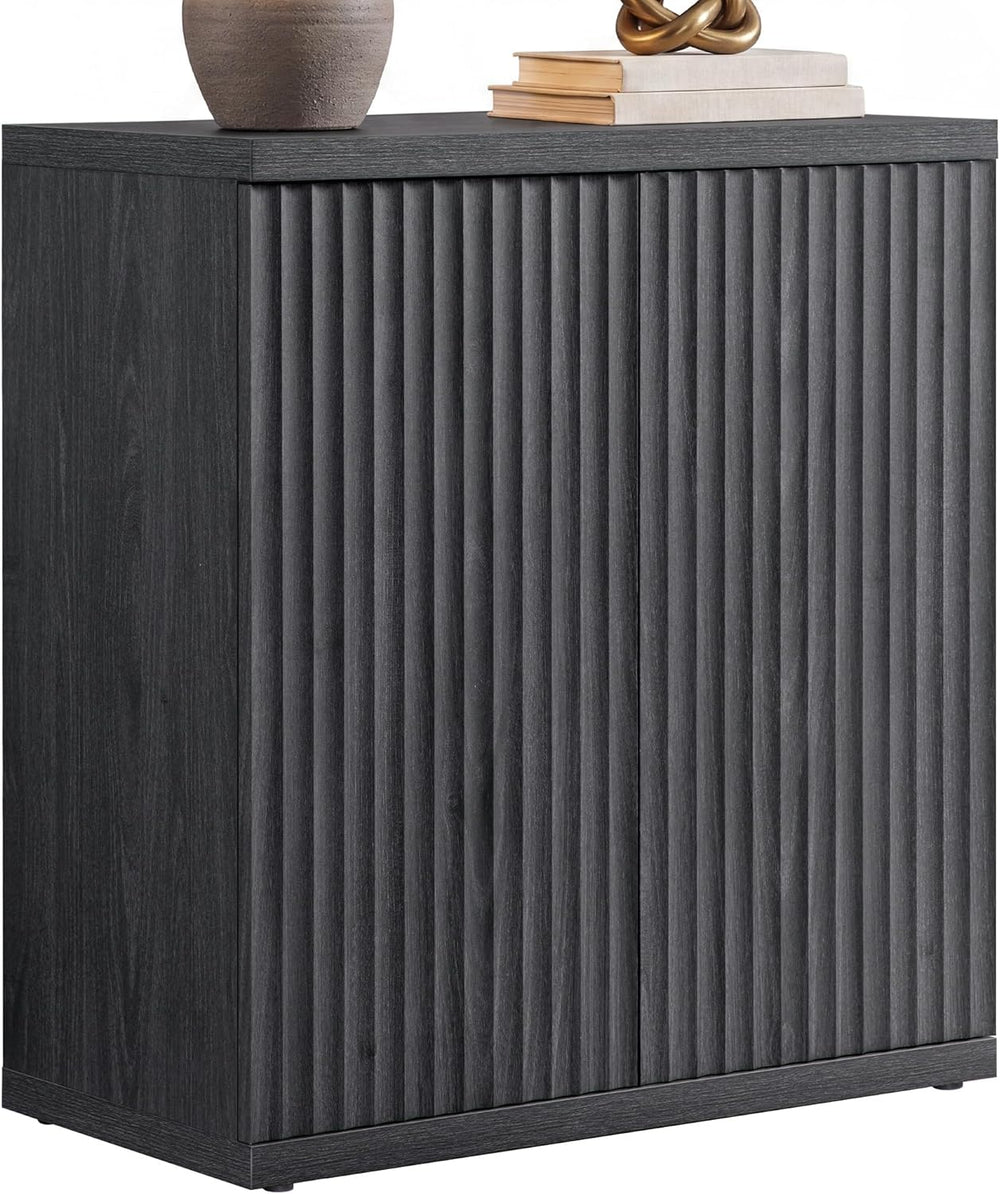 SICOTAS Buffet Cabinet with Storage Sideboard Cabinet with Doors & Shelves
