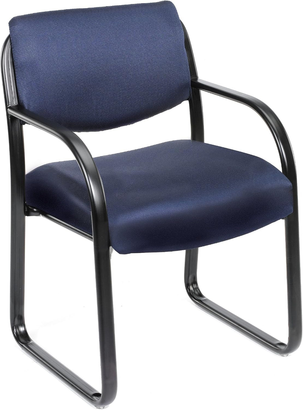 BOSS Office Products Fabric Guest Chair in Blue