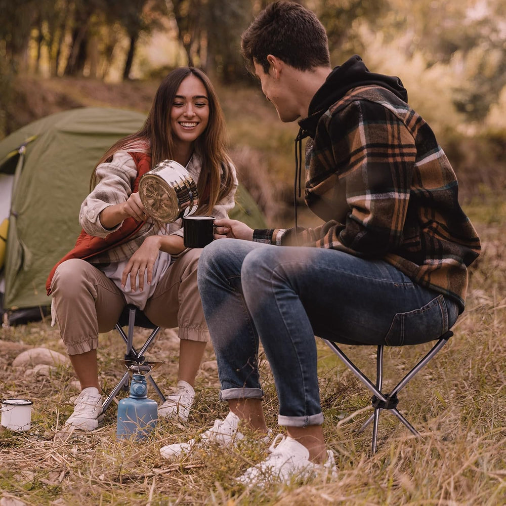REDCAMP Ultralight Camping Stool with Retractable Legs