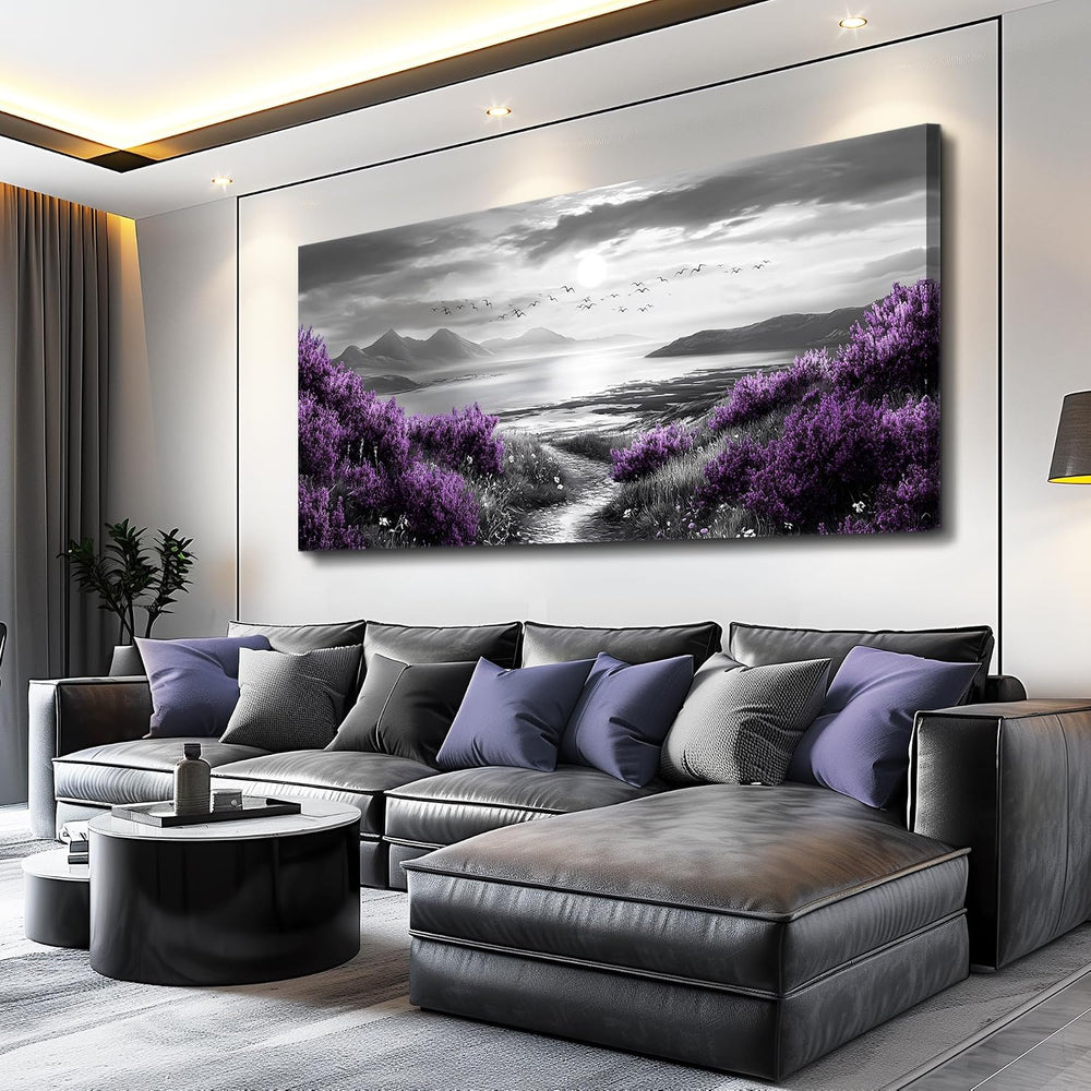 FUHAIHUA Canvas Wall Art for Living Room Large Wall Decor for Bedroom Modern ...