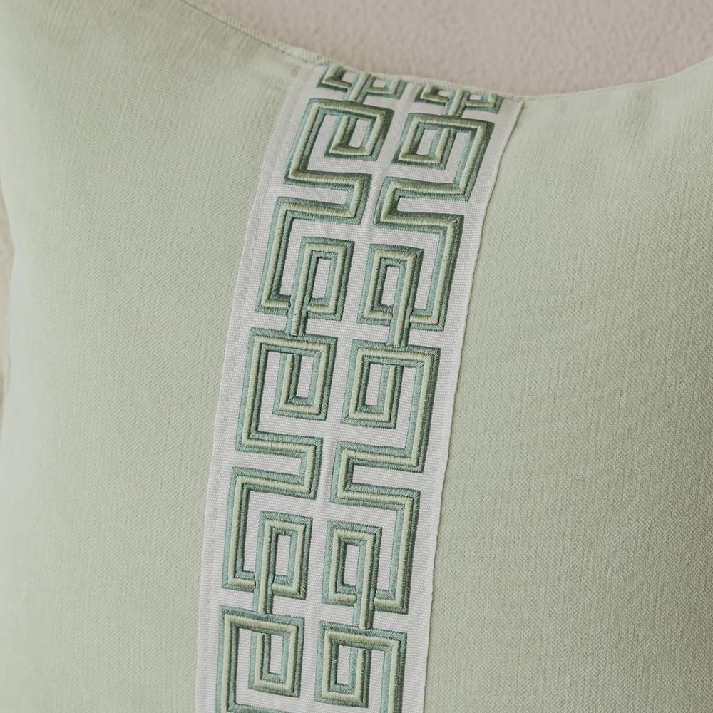 VisionaryHomeDesign Throw Pillow Case, Mint Green, 18 x 18 inches