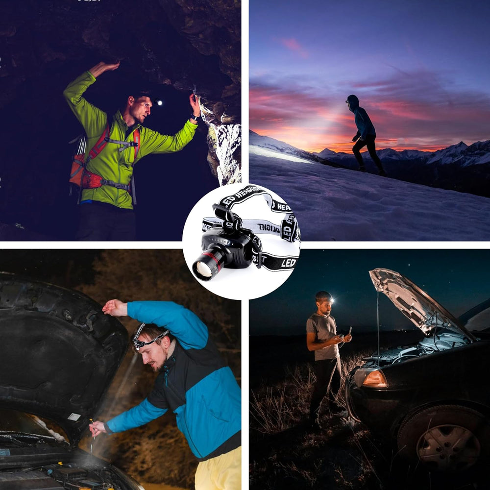 Auto Emergency Kits Vehicles with Jumper Cables headlamp Car Safety Kits