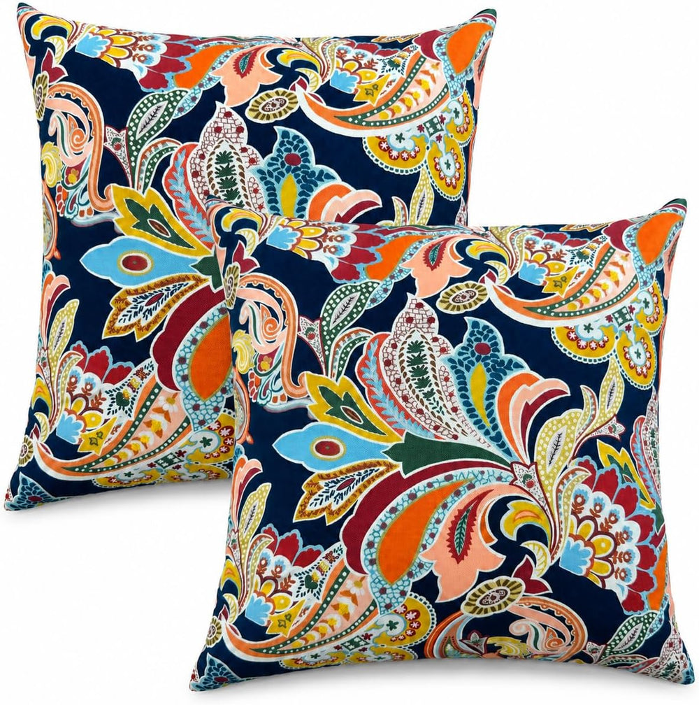 Outdoor/Indoor Decorative Throw Pillows 18×18 Inch
