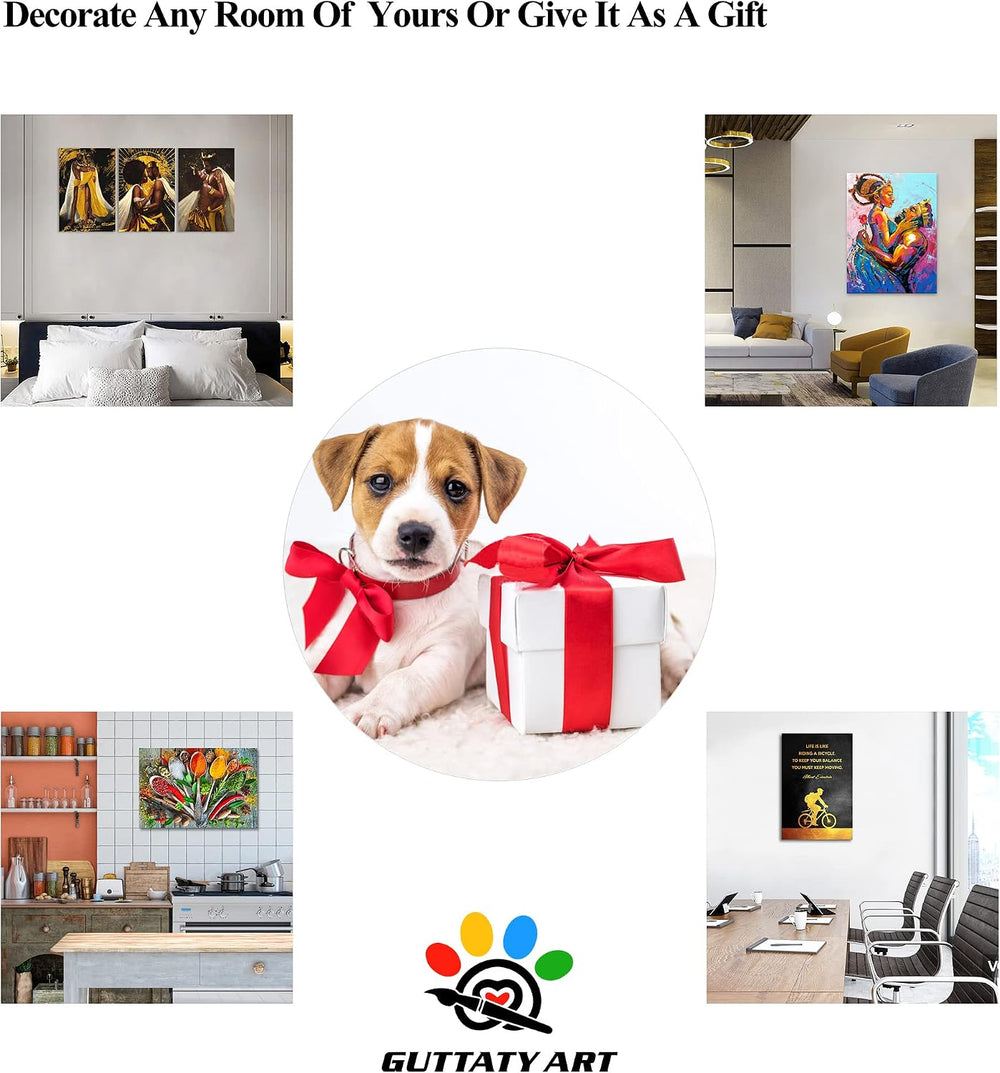 Office Wall Art-3 Panel Motivational Wall Art, Inspirational Quotes Canvas Ar...