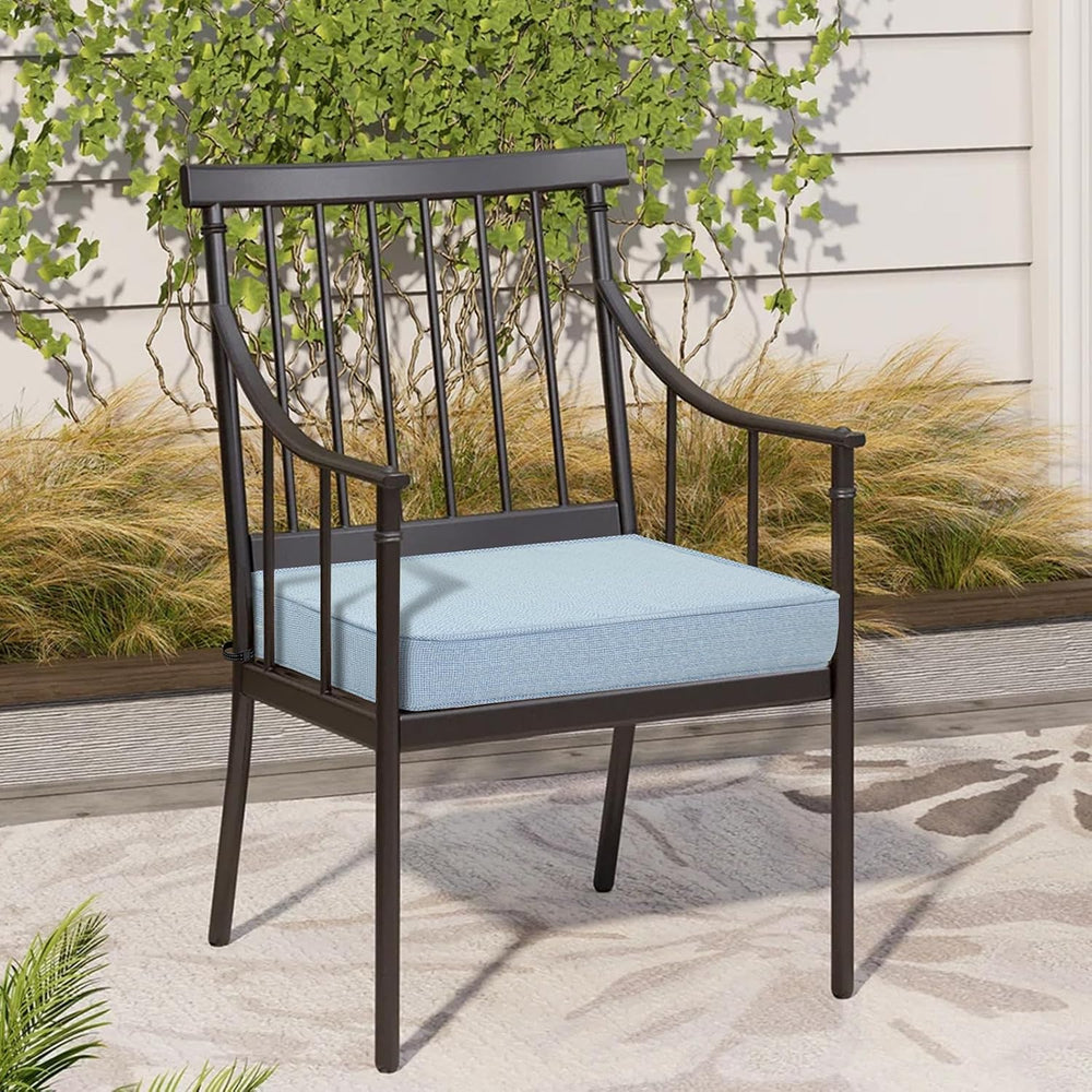 Outdoor Chair Cushions 22x22 Inch, Water Repellent Patio Seat Cushions with A...