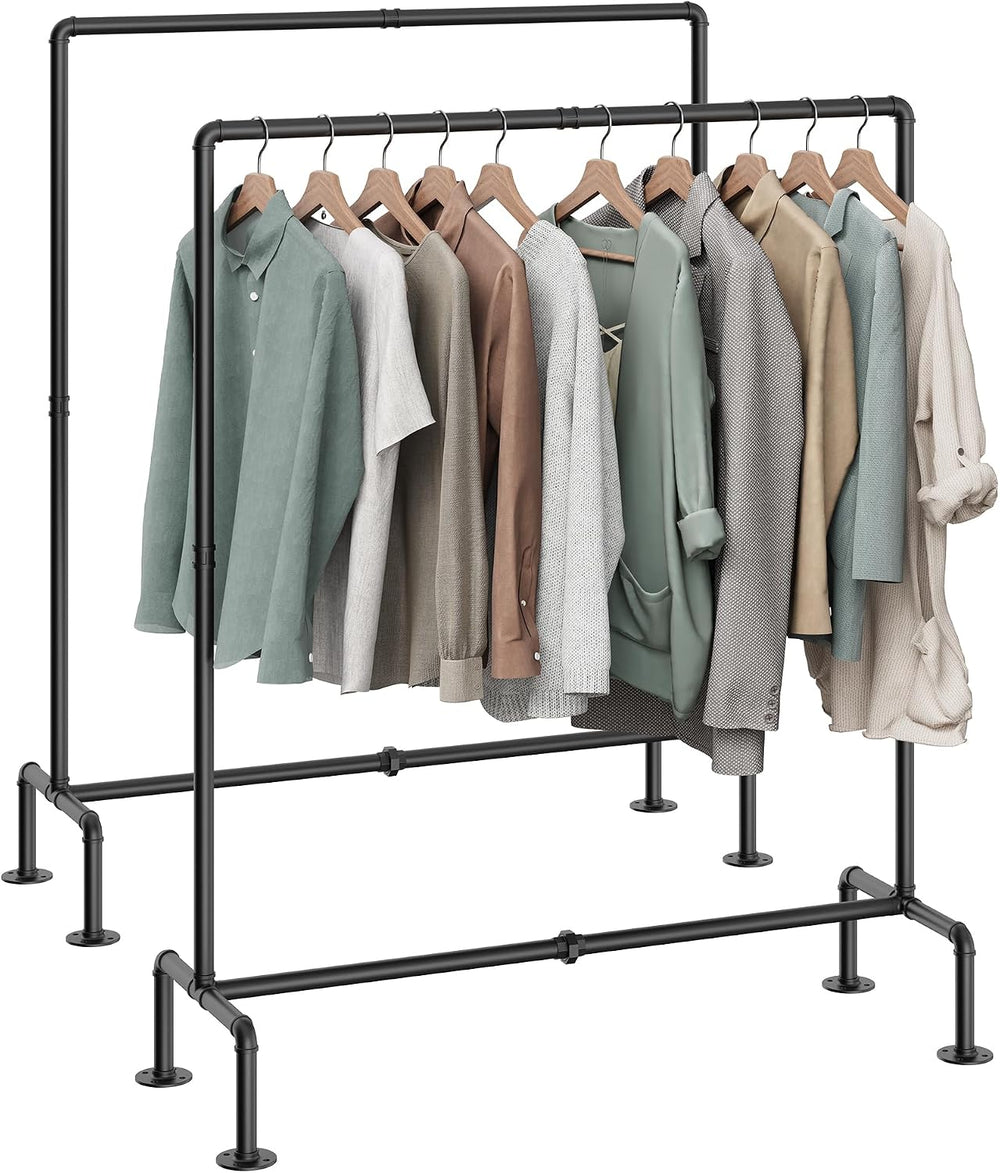 OROPY Clothing Rack, 2 Pack Heavy Duty Clothes Rack Freestanding