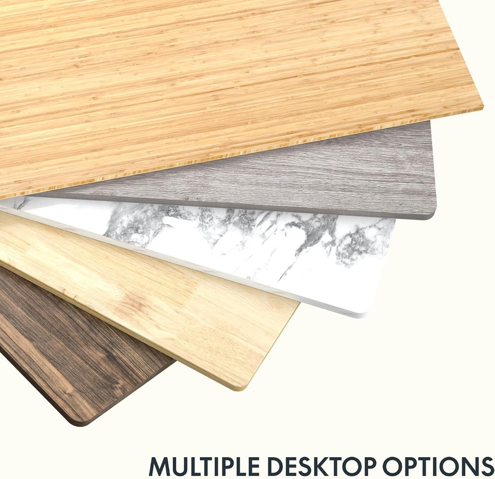 FLEXISPOT EN1 48"x30" One-Piece Standing Desk, Gray Wood