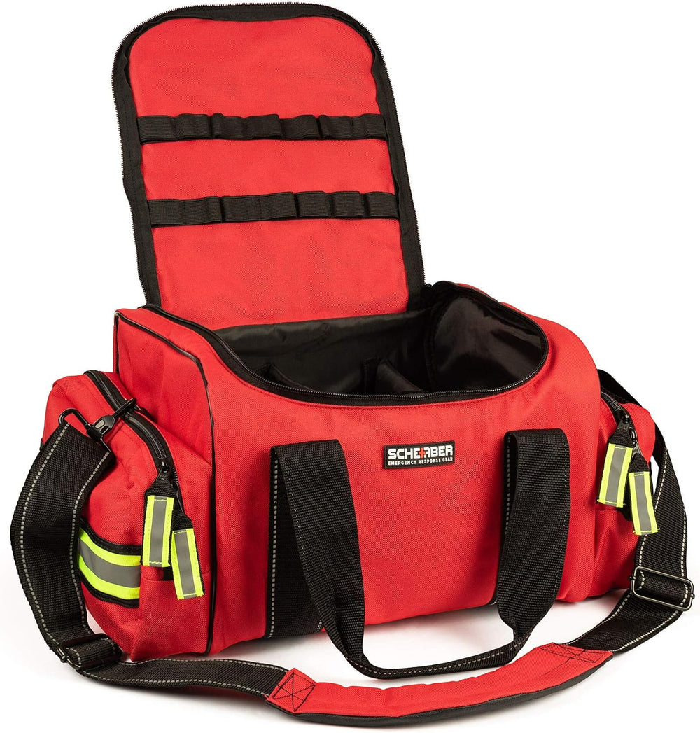 Scherber First Responder Fully-Stocked Large Professional Essentials EMT/EMS ...