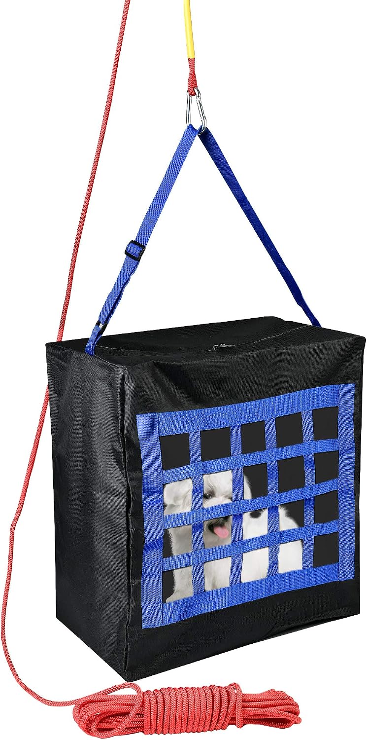 Fire Evacuation Device for Pets up to 55 Lb, Medium 19"x18"x10"