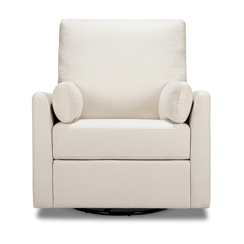 DaVinci Carter's Ethan Swivel Recliner - Performance Cream Linen