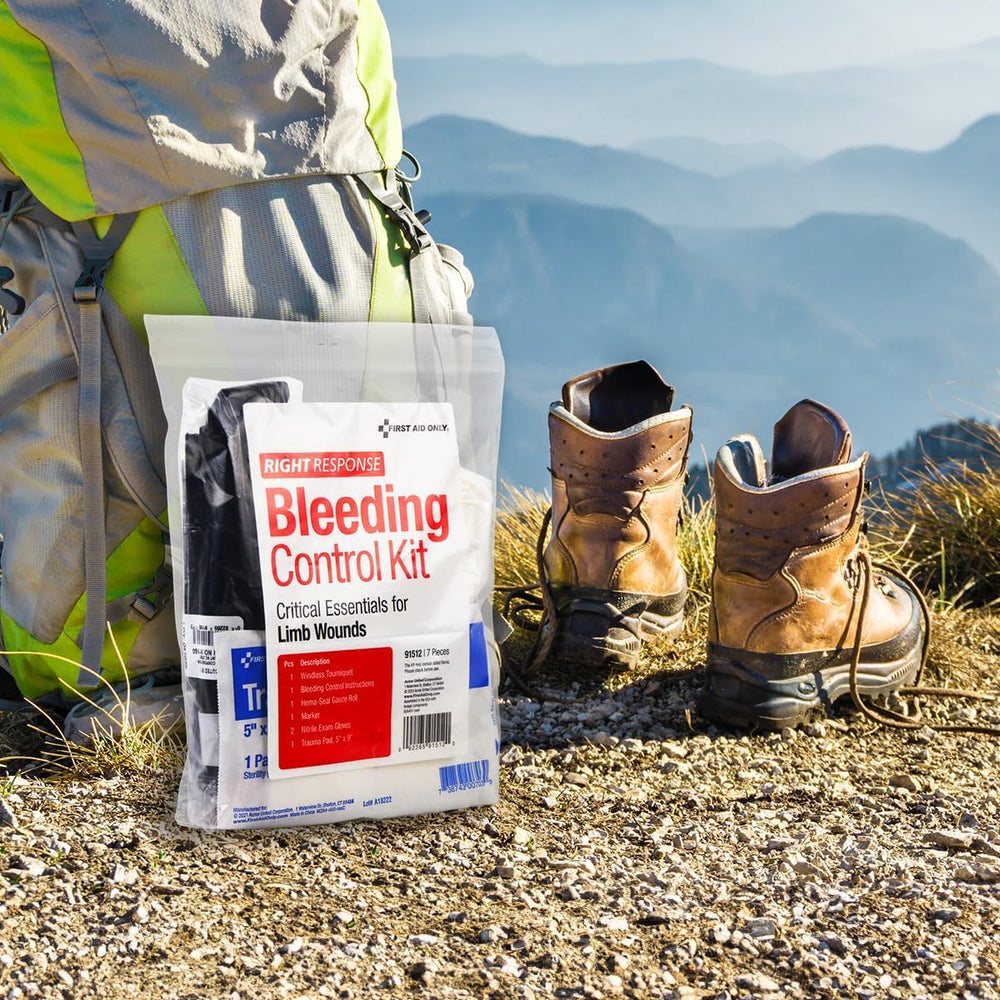 First Aid Only Critical Essentials Limb Bleeding Control Kit