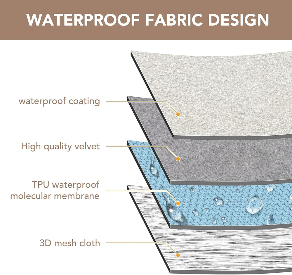 Waterproof Chair Couch Cover, Cat Scratch Single Sofa Covers
