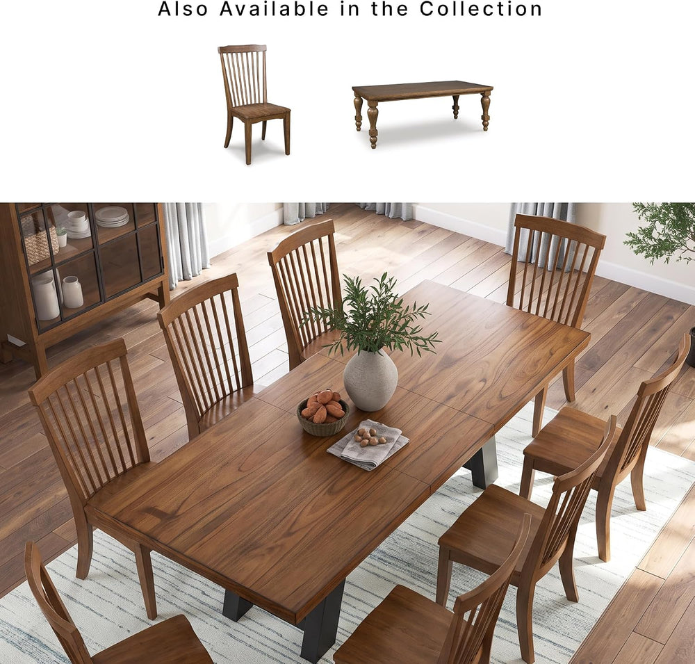 Signature Design by Ashley Windsor Dining Chairs, Set of 2, Brown