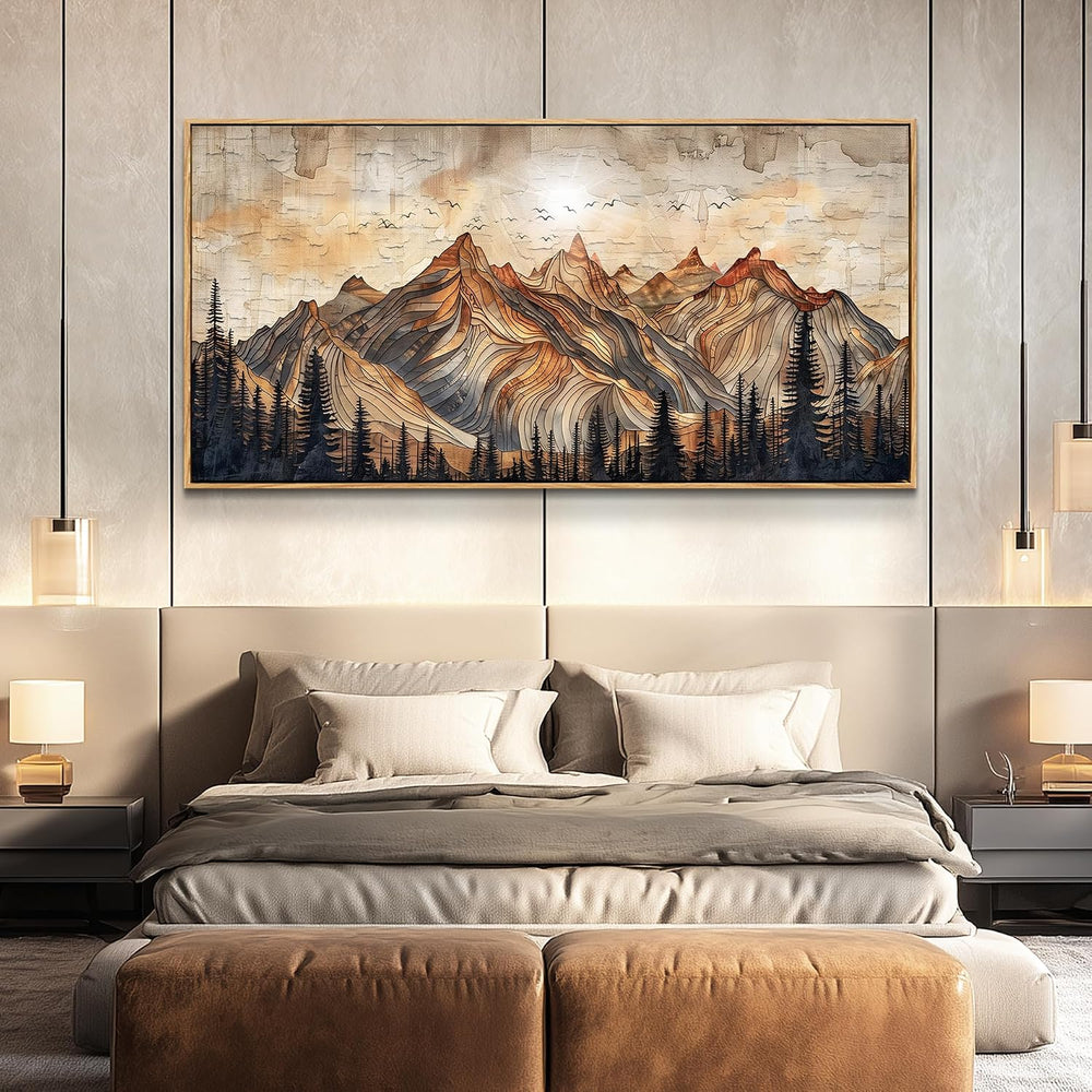 JUDASJART Canvas Wall Art For Bedroom Large Wall Decorations For Living Room ...