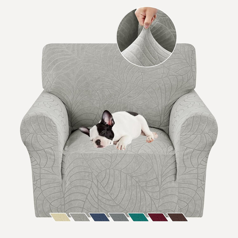 YEMYHOM Couch Cover Latest Jacquard Design High Stretch Sofa Chair Covers for...