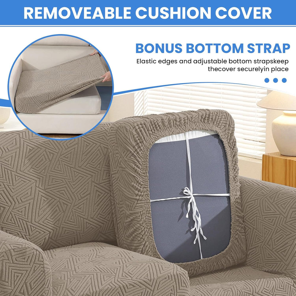 2 Piece Stretch Chair Covers Armchair, Chair 31"-46"