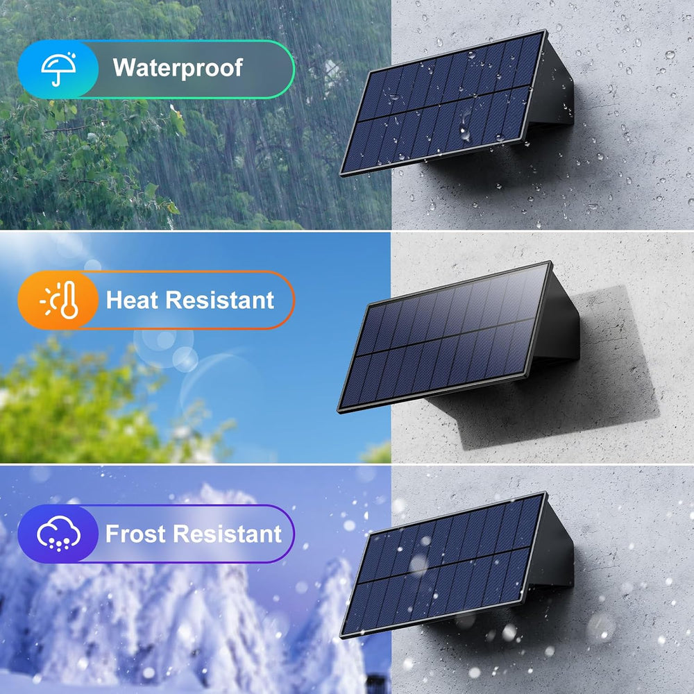 8 Pack Color Changing Solar Powered Fence Light Outdoor Up and Down