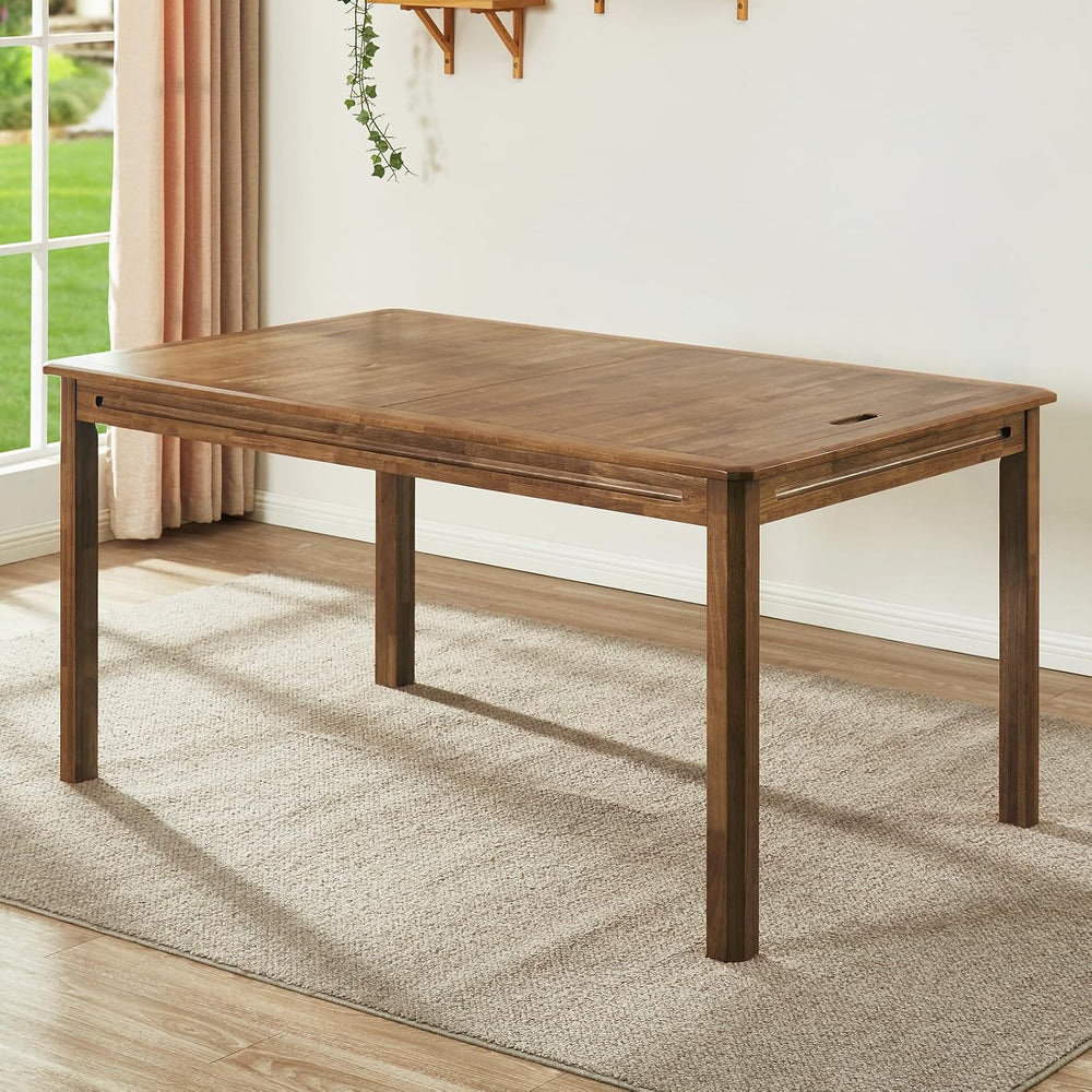 Board Game Table with Removable Table Top, Seats 4 to 6 Players with 57in x 3...