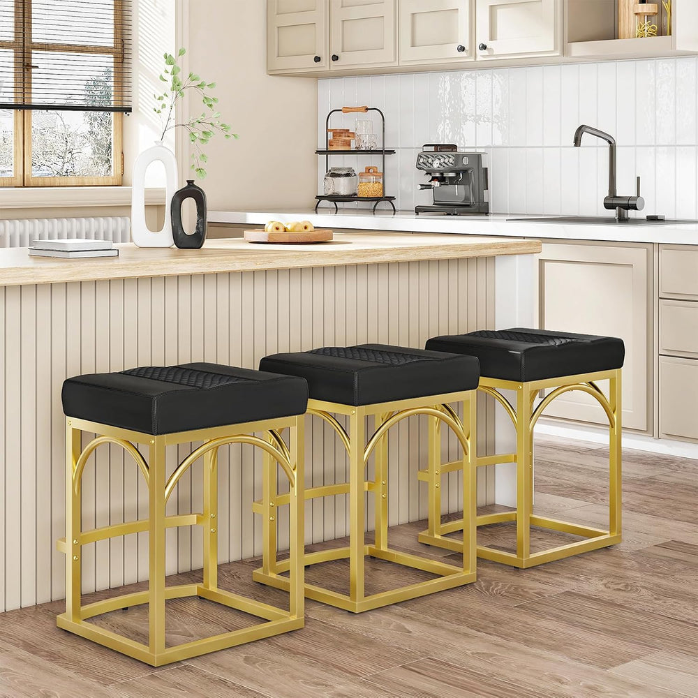 HOOBRO Bar Stools, Set of 2 Bar Stools