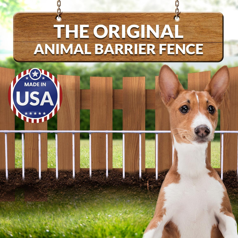 Dig Defence Original Animal Barrier Garden Fence - Small/Medium, 12 Pack