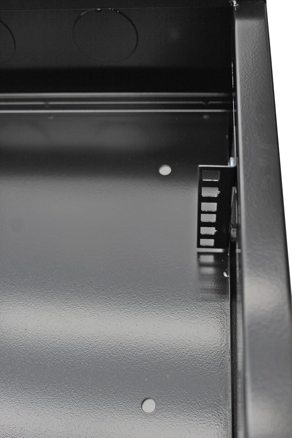 Electriduct 2U Wall Mount Rack Enclosure Network Cabinet Solid Door Black Pow...