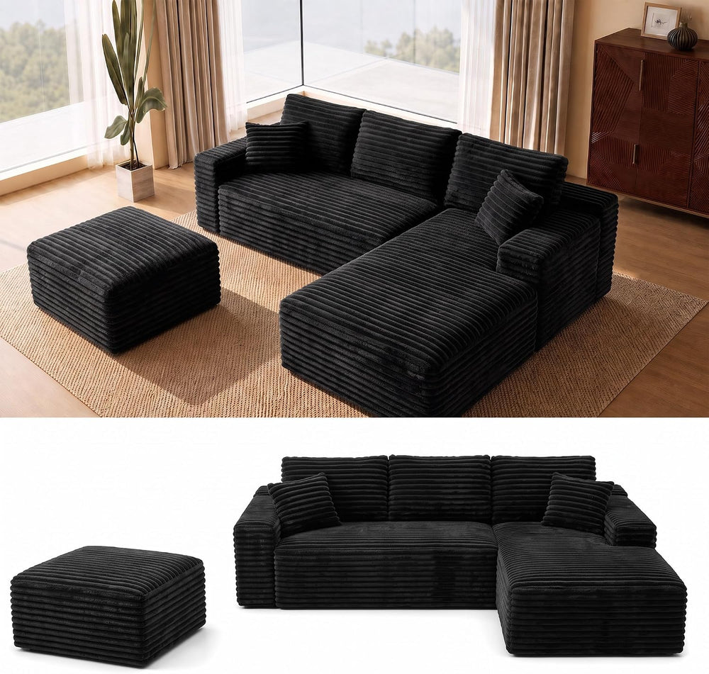 Boneless Couch Modular Sectional Sofa Cloud Couch