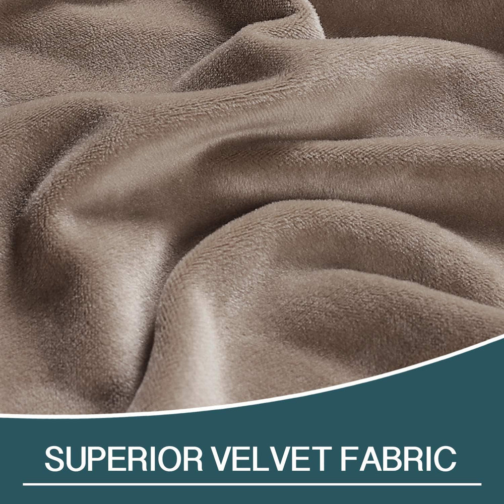 FantasDecor Chaise Lounge Slipcover Velvet Cover Luxury for Living Room Indoo...