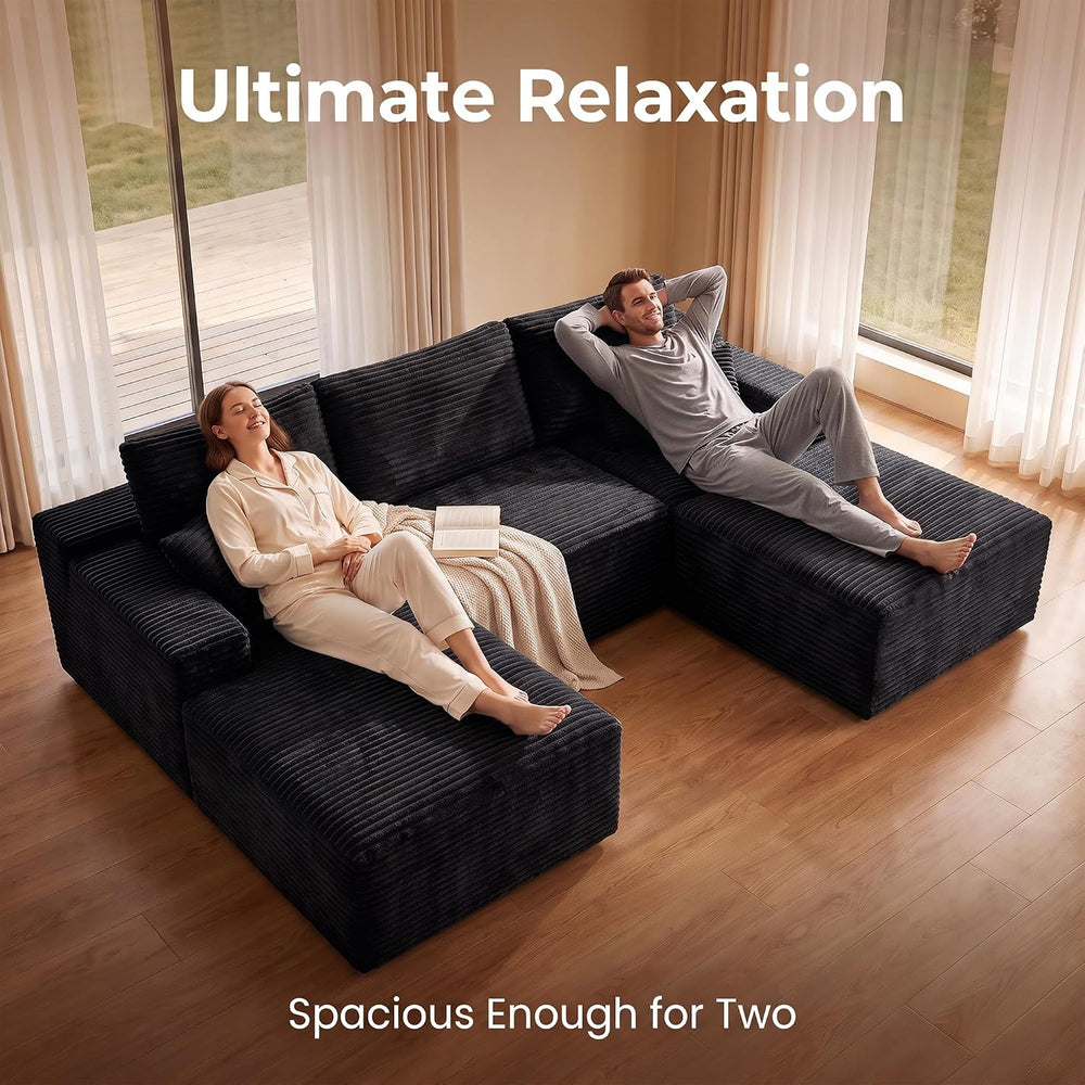 Boneless Couch Modular Sectional Sofa Cloud Couch