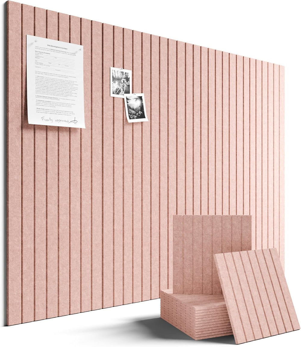 Fluxynara Felt Bulletin Board & Cork Board Alternative 48'' x 36&...