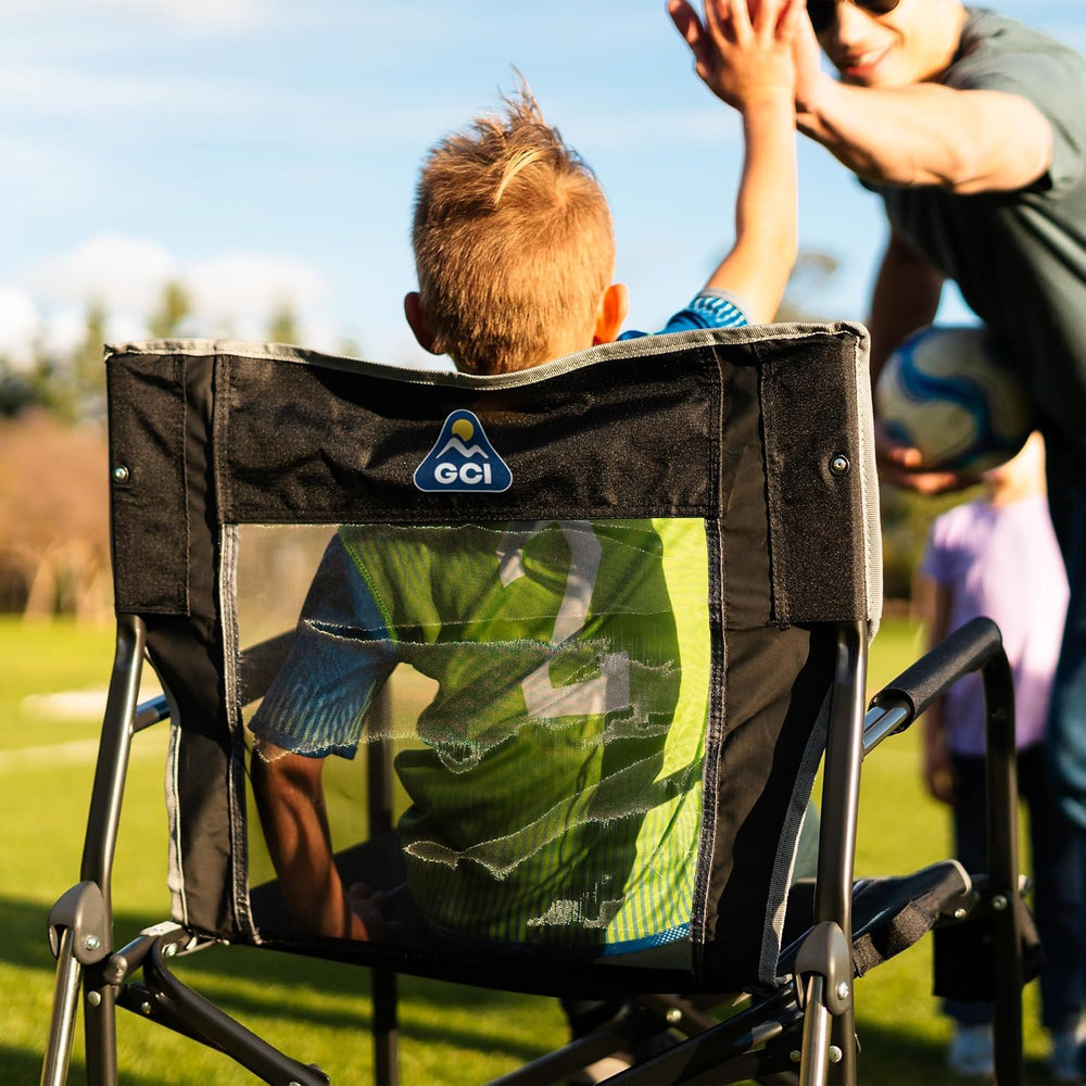 GCI Outdoor Freestyle Rocker Camping Chair - Black